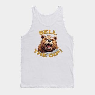 Sell the Dip Bear Tank Top